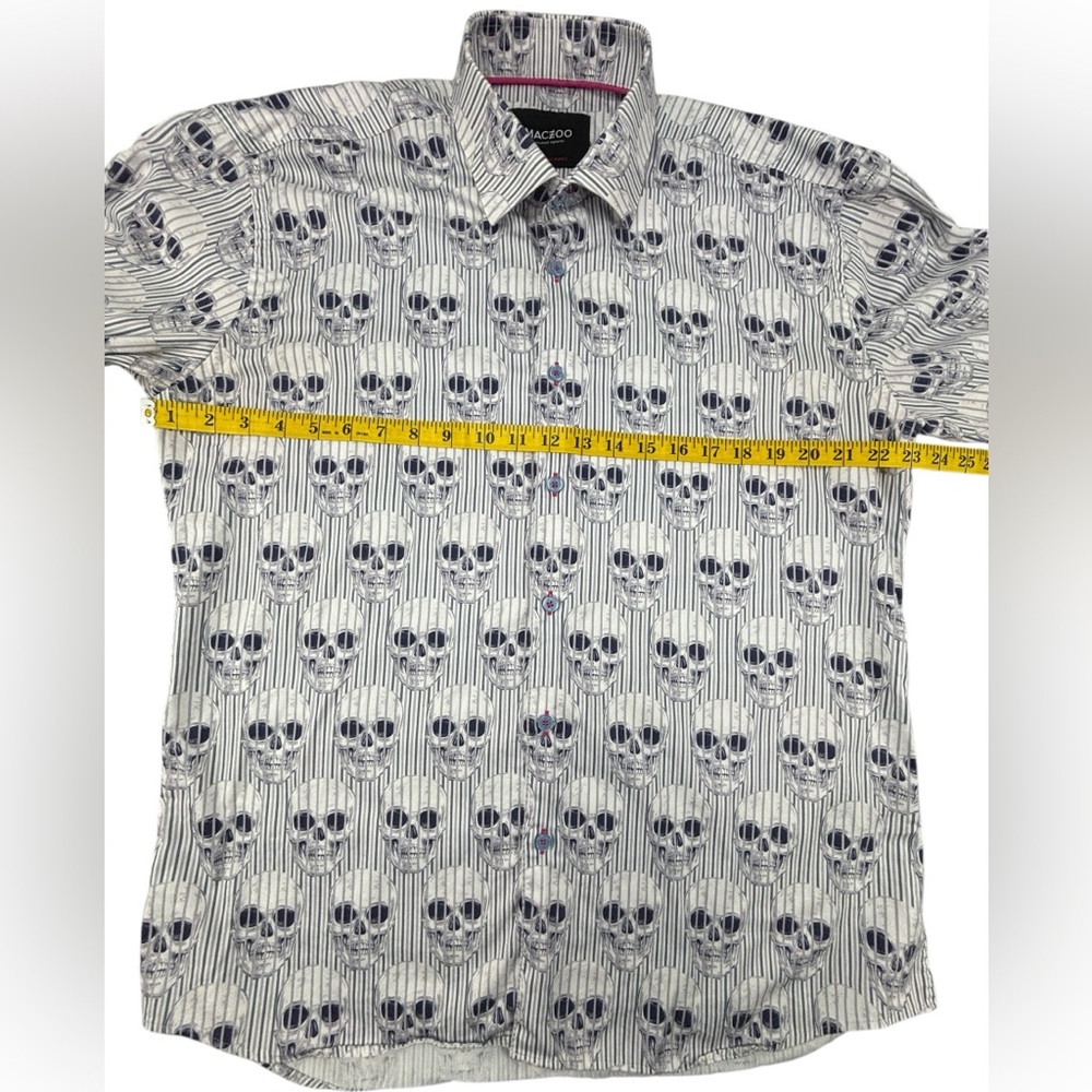 Maceoo- Skull Shirt-‎ XL- Like New!!! - Picture 4 of 5